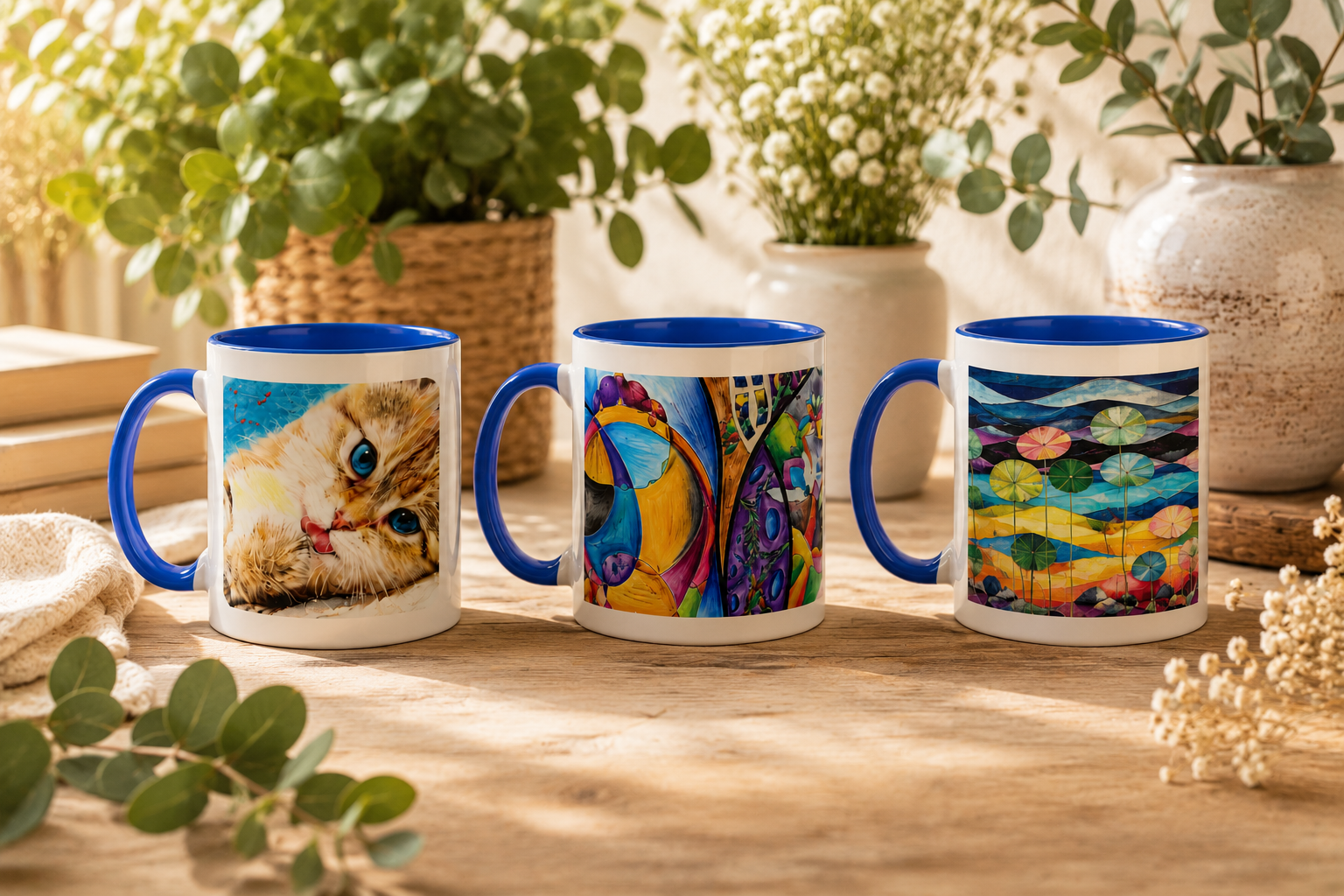 Mugs artistiques