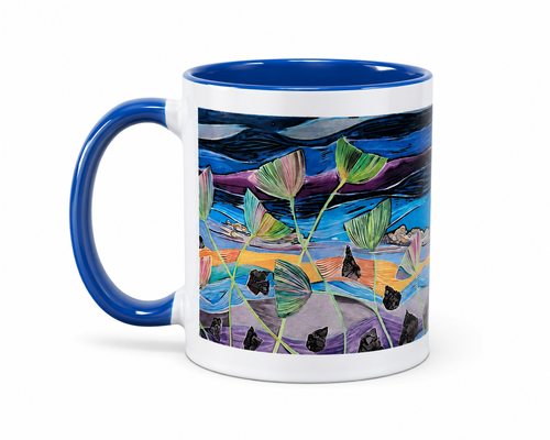 Mug : Ginkgo dans la nuit Farnaz