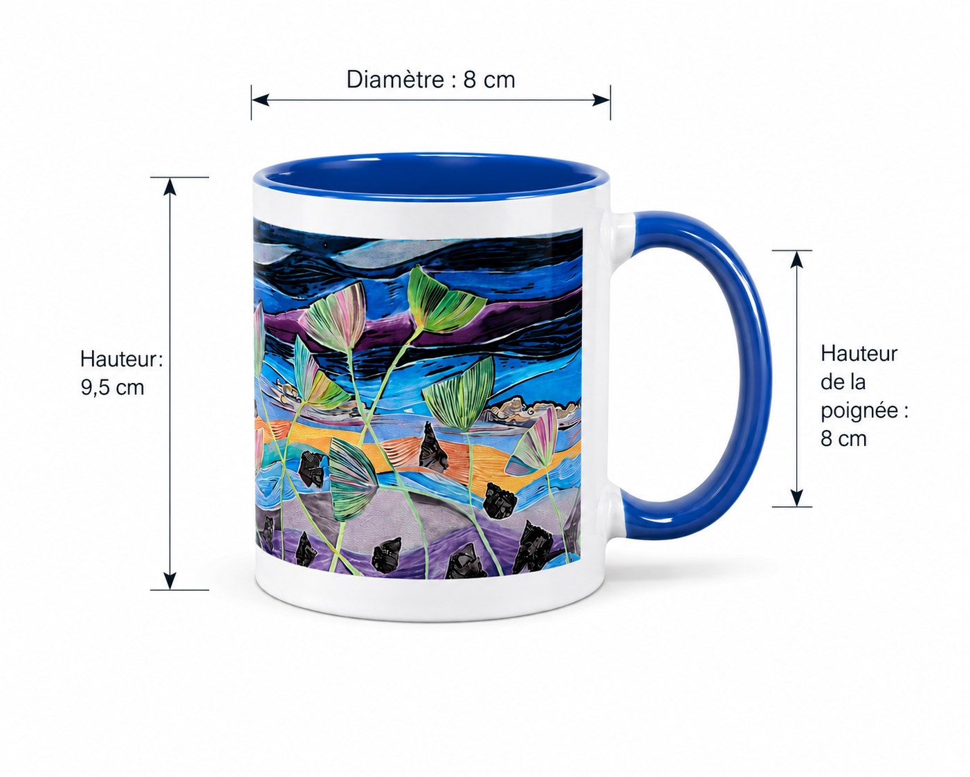 Mug : Ginkgo dans la nuit Farnaz