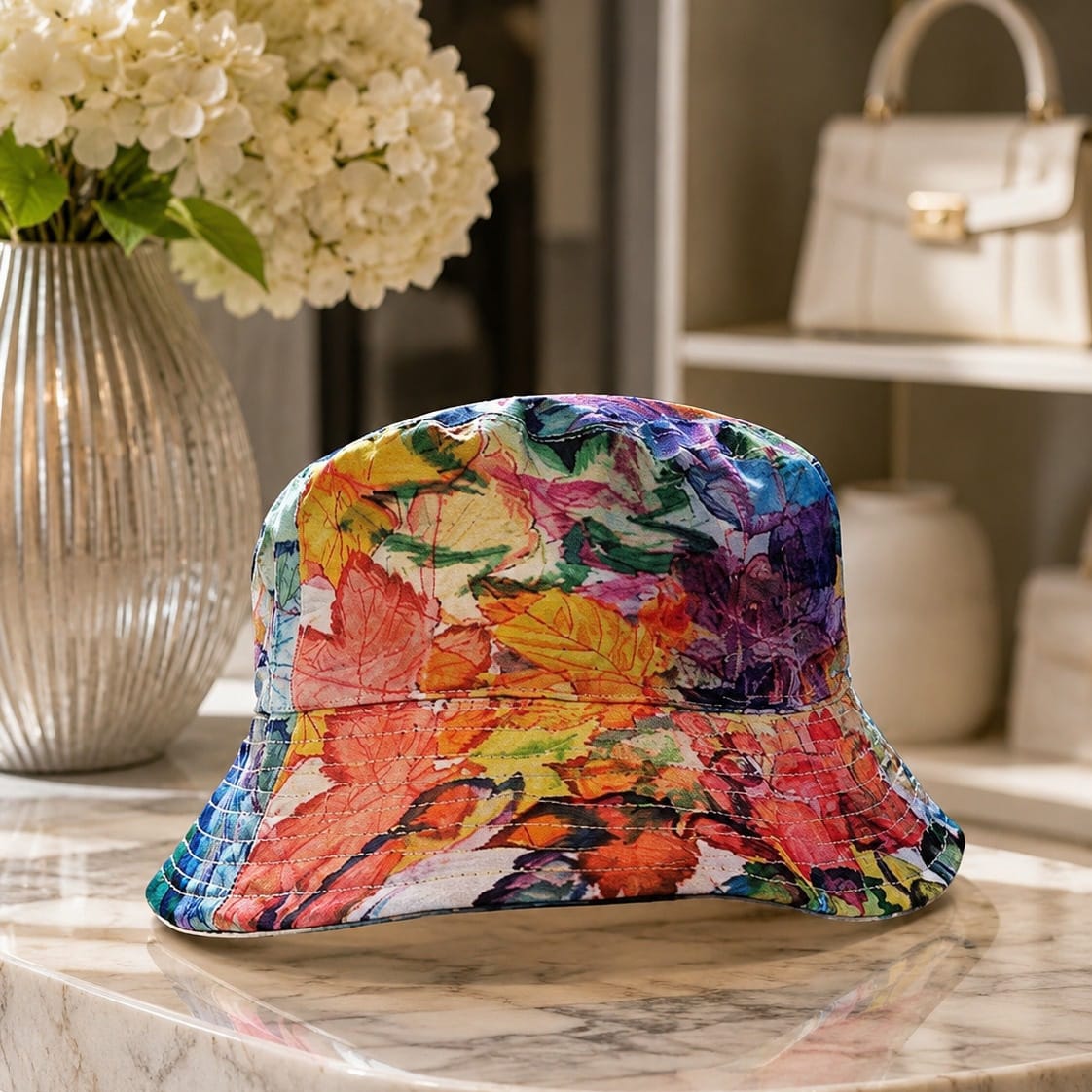 Bob artistique – Les Feuilles multicolores
