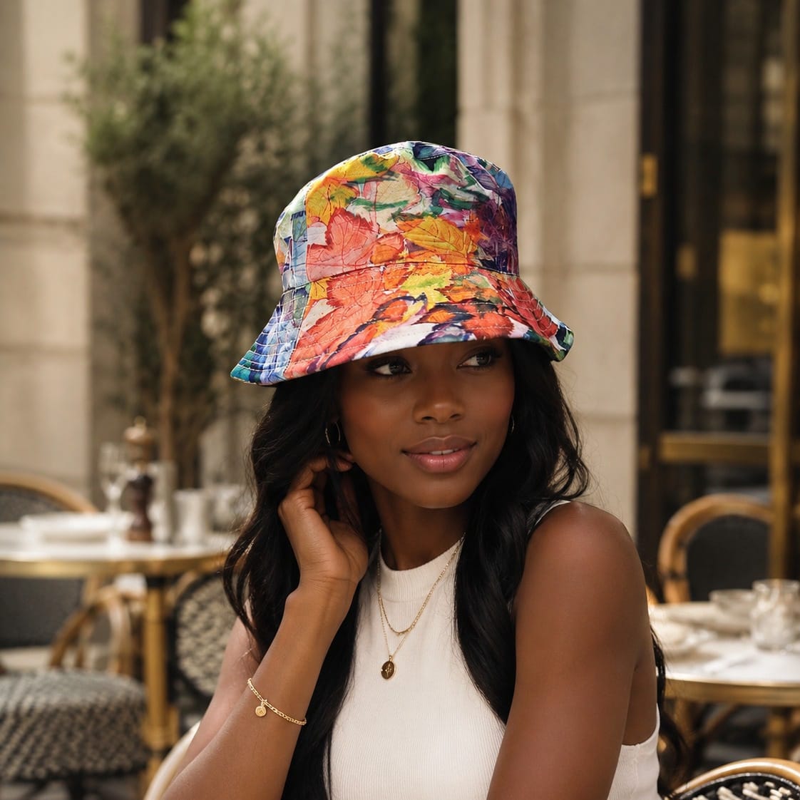 Bob artistique – Les Feuilles multicolores