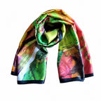 Square Scarf – Seahorses in Autumn