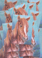 Carte postale : Le Cheval Farnaz