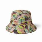 Chapeau artistique – Les feuilles en cercles