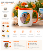 Mug : Le chien orange Farnaz
