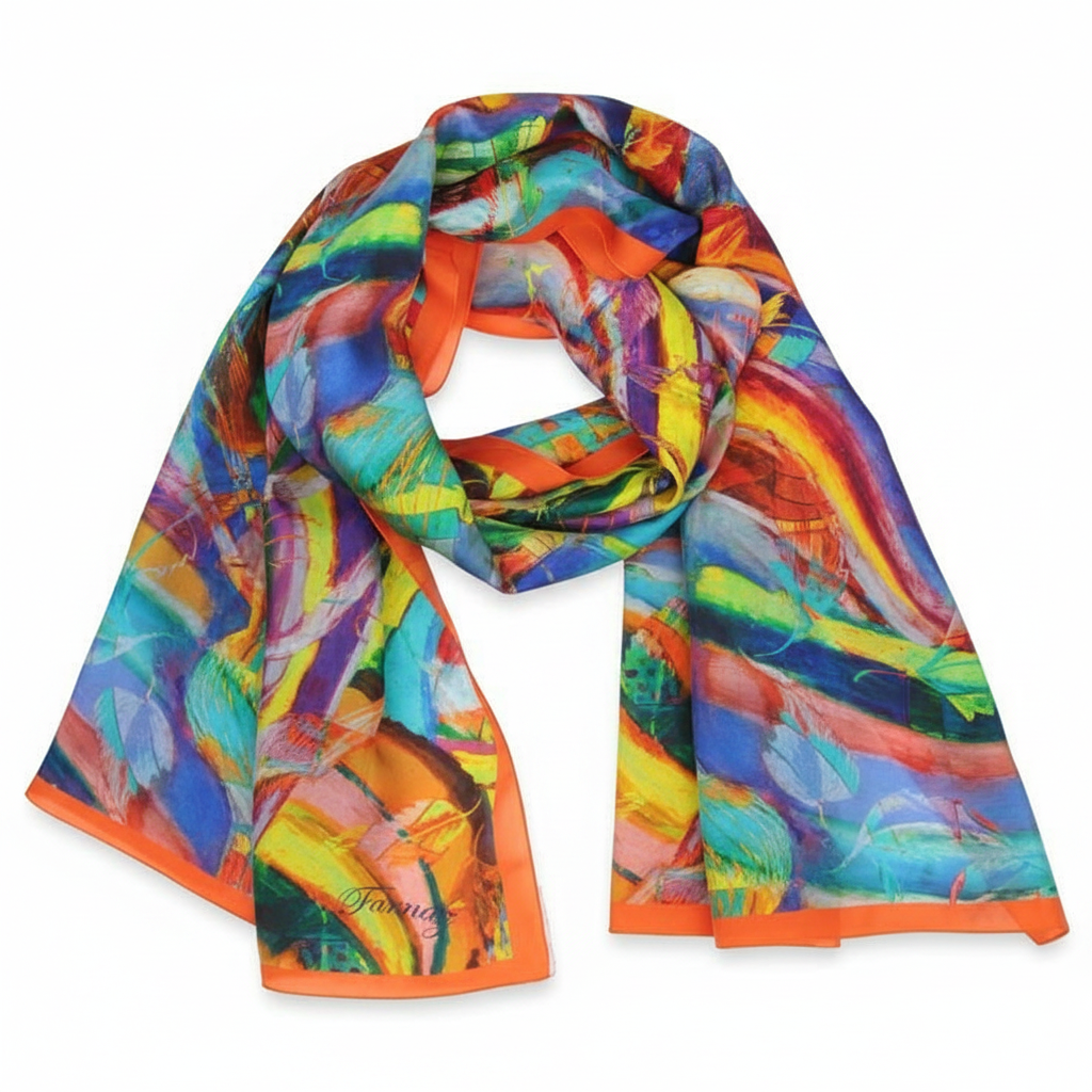Foulard Arbre de Vie – Photo commerciale fond blanc