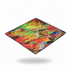 Foulard Hippocampes – Photo commerciale trois quarts fond blanc