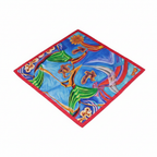 Foulard La Danse des Couleurs – Photo studio fond blanc