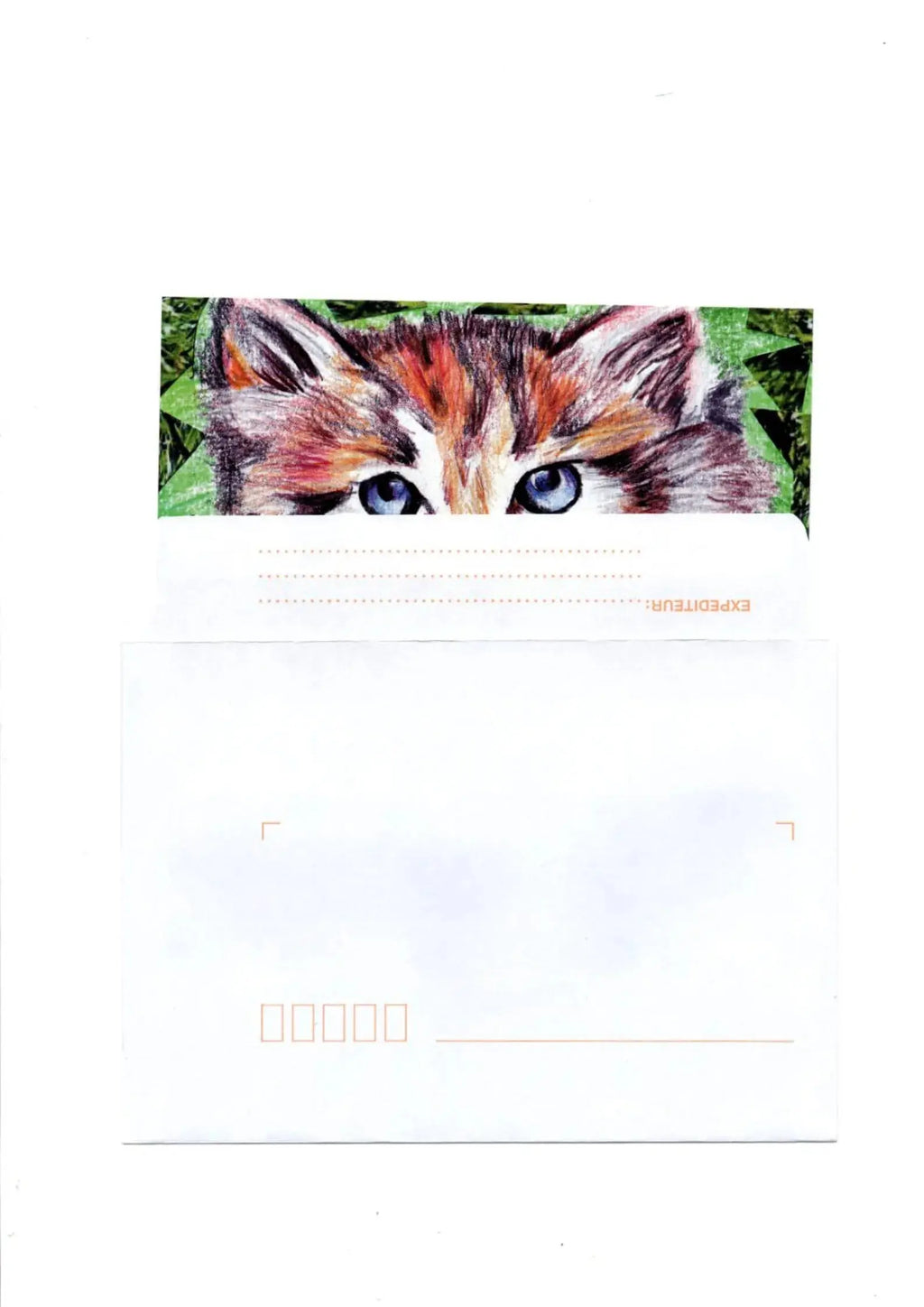 Carte Postale : Le Chat Farnaz