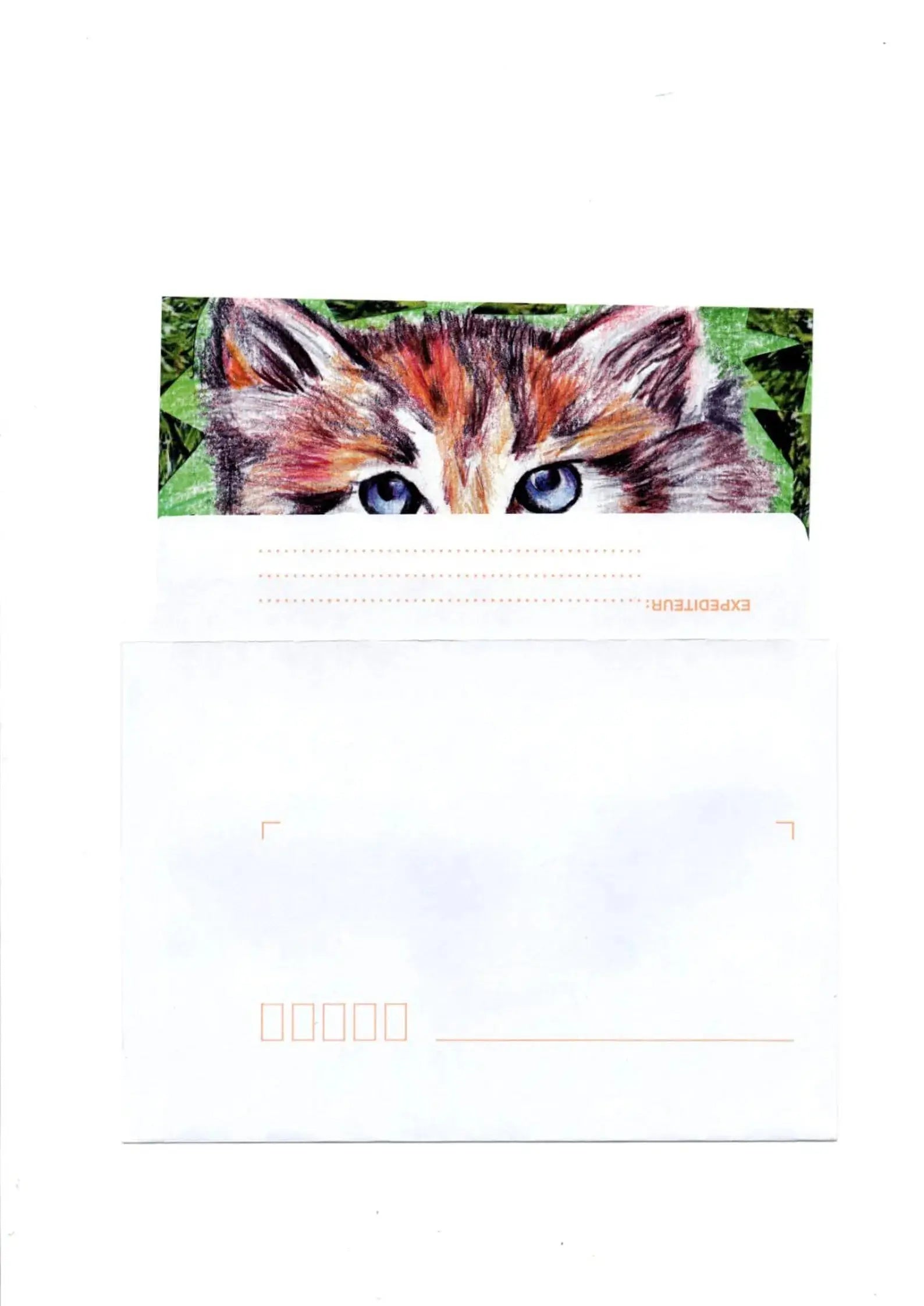 Carte Postale : Le Chat Farnaz