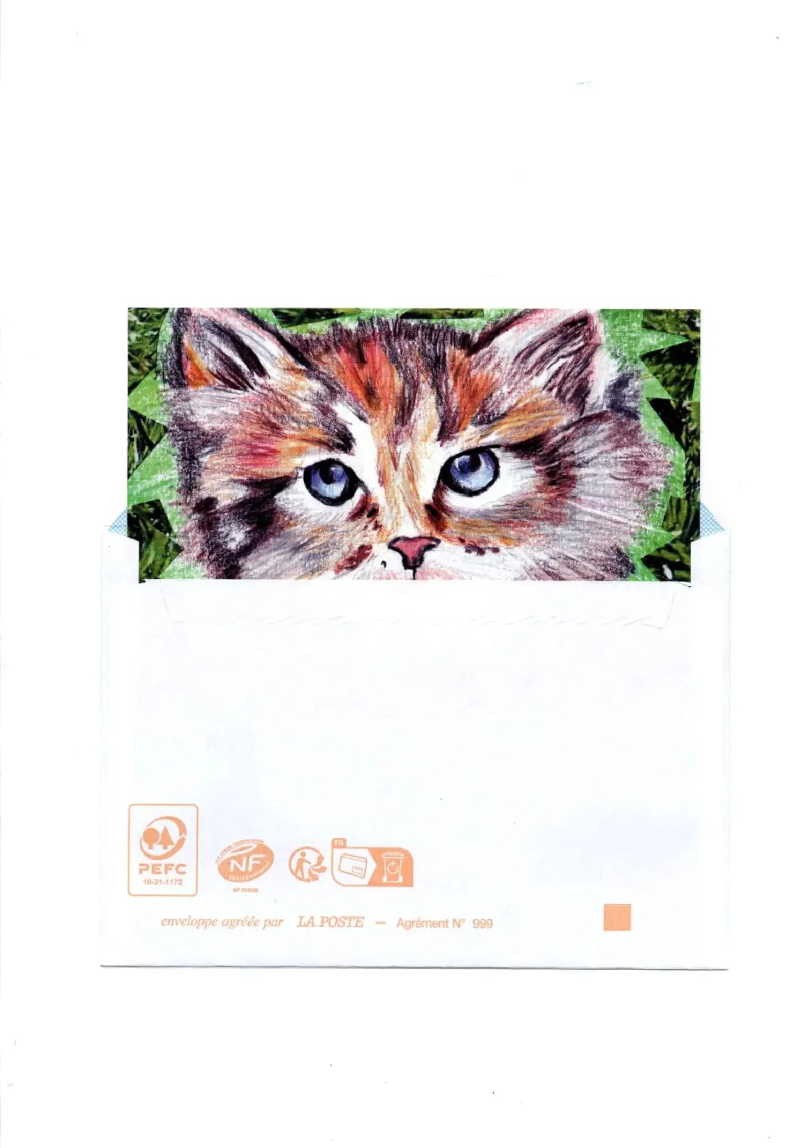 Carte Postale : Le Chat Farnaz