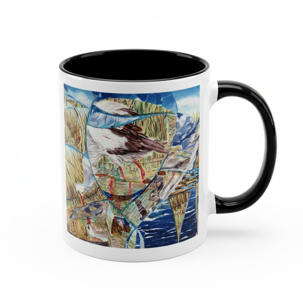 Mug : La cigogne en fraction