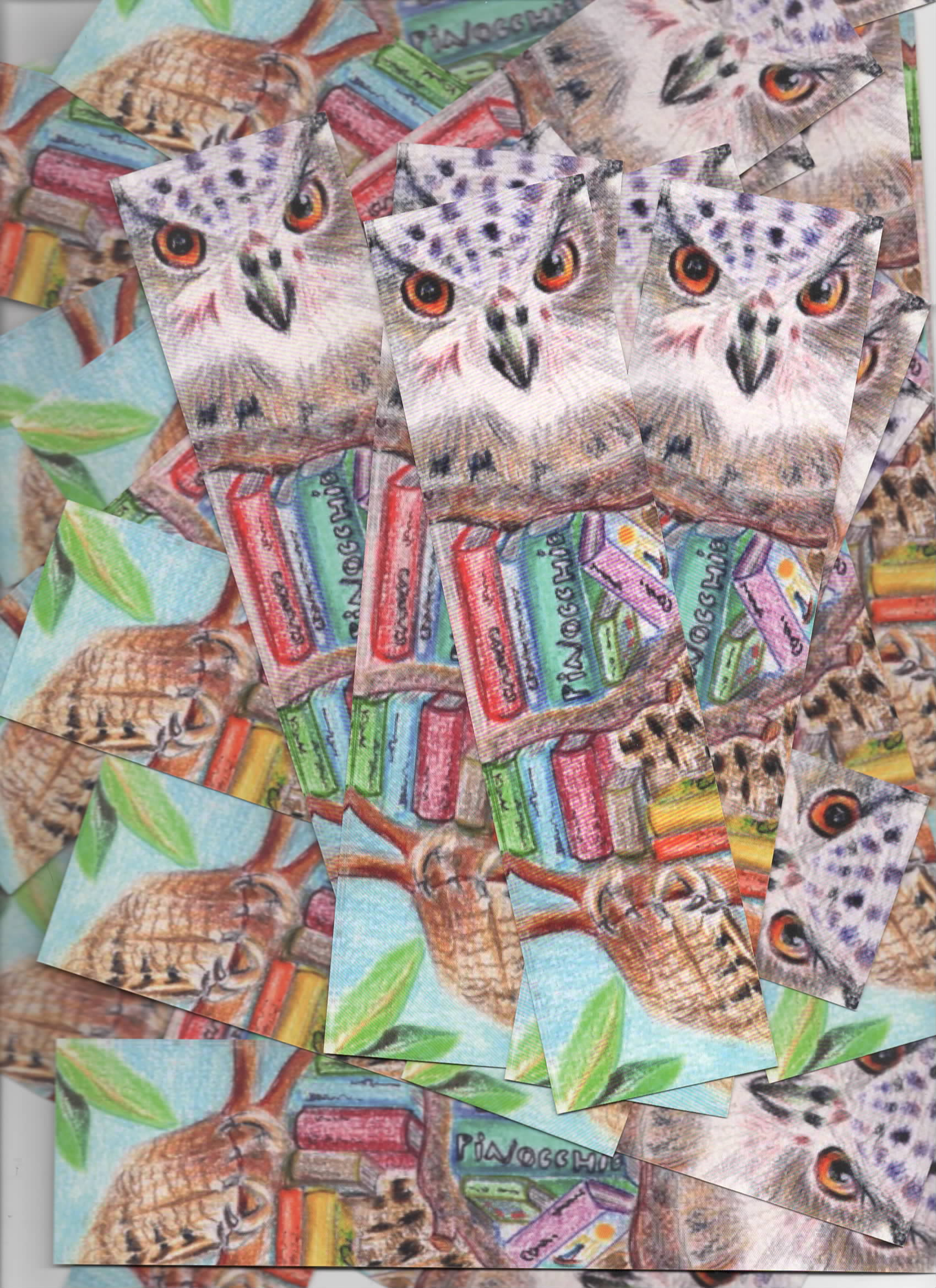 Marque-page : Hibou Farnaz