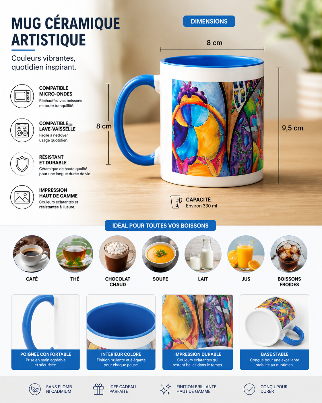 Mug : La guitare Farnaz