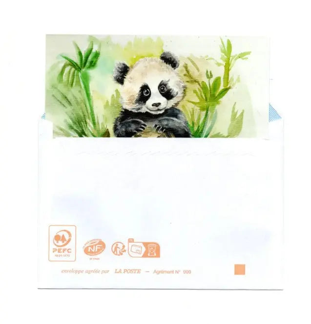 Carte postale : Le Panda Farnaz