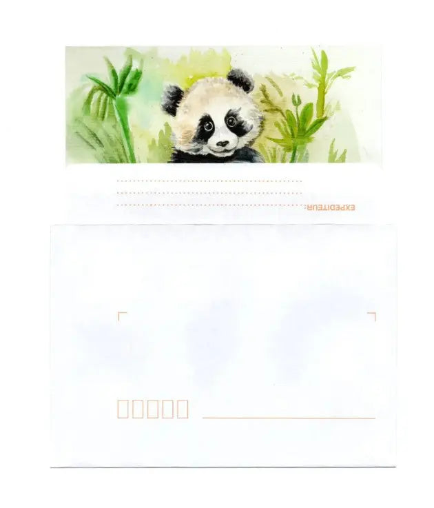 Carte postale : Le Panda Farnaz
