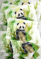 Carte postale : Le Panda Farnaz