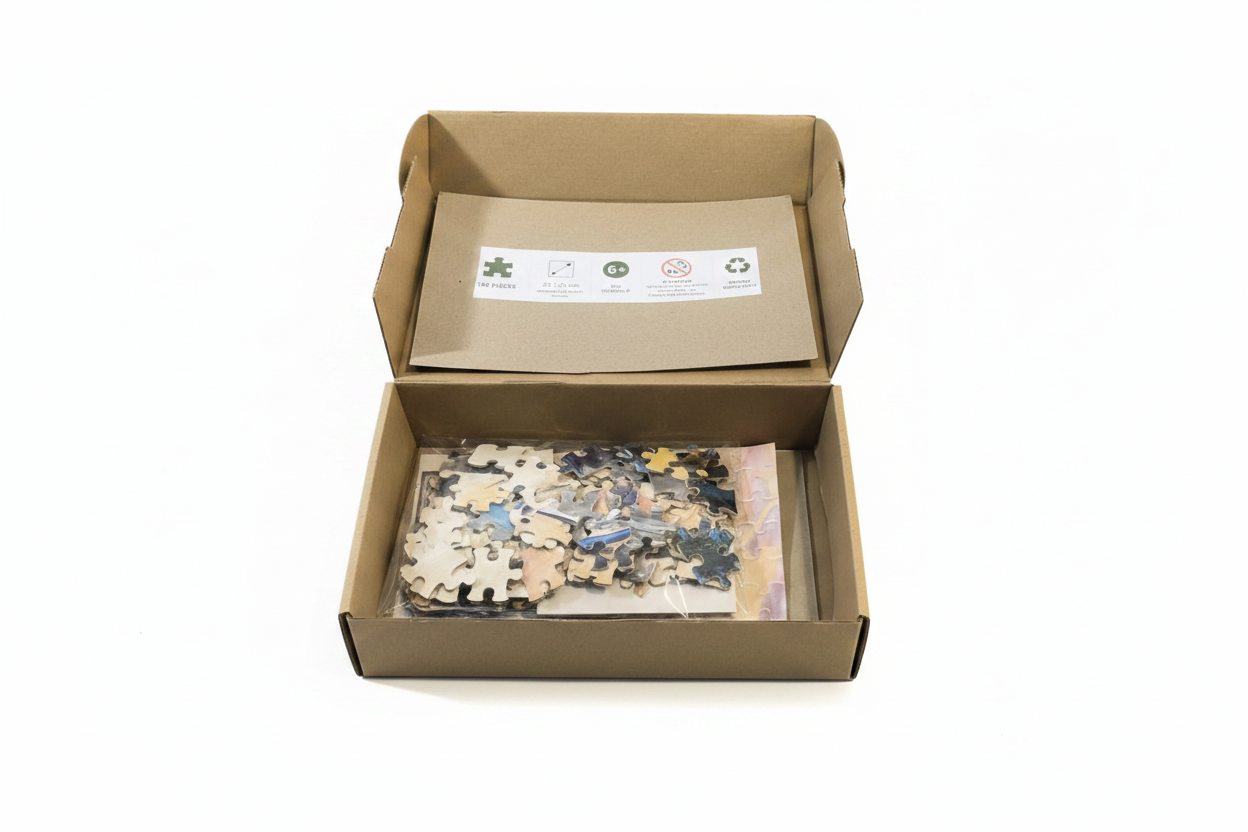 Puzzle Changement Climatique – Boîte ouverte horizontale