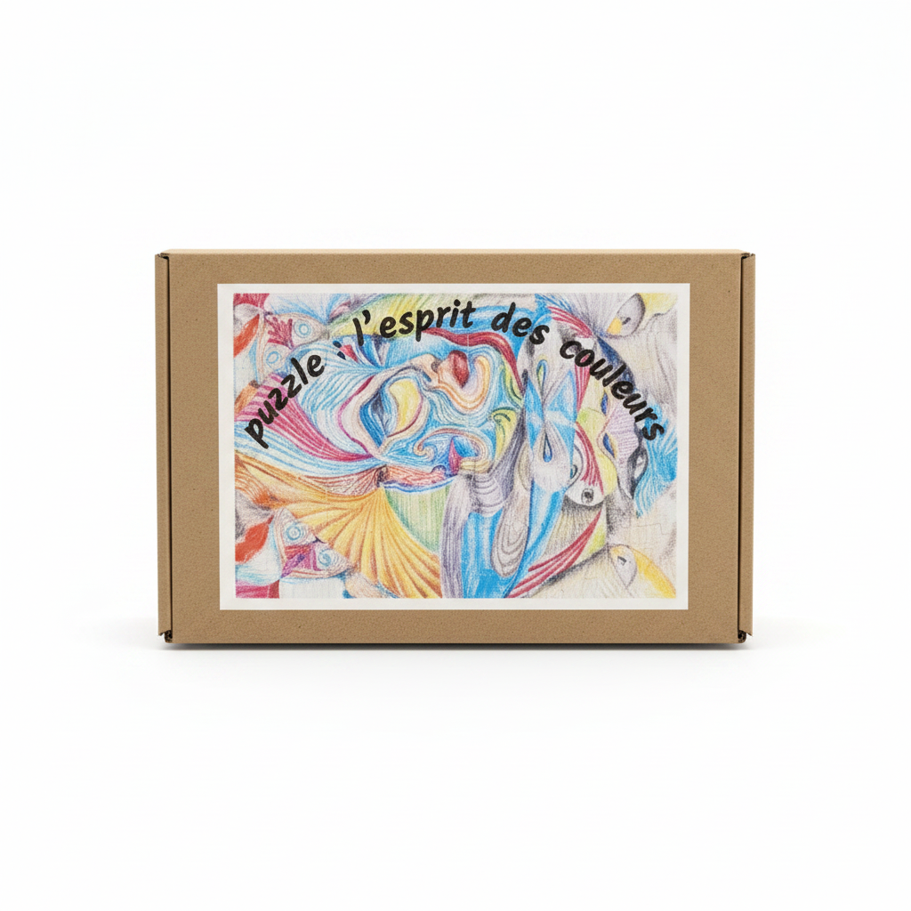 Puzzle : L'Esprit des Couleurs – Vue de face
