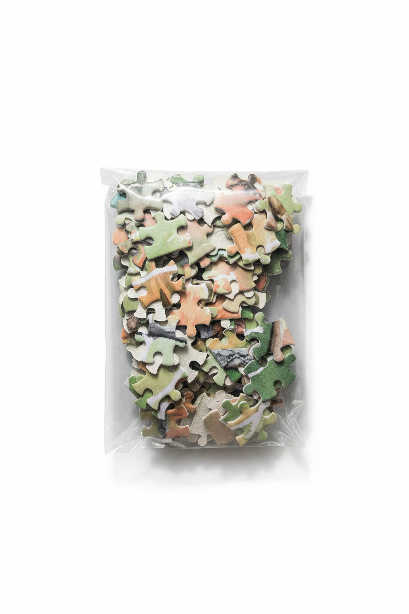 Puzzle Rouge-Gorge – Sachet de pièces