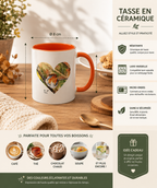 Mug : Le rouge-gorge Farnaz