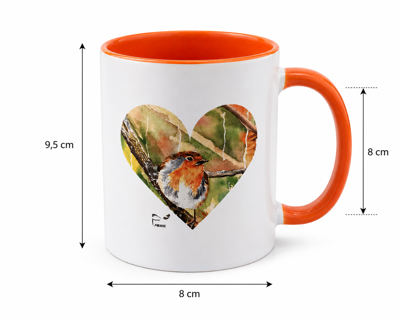 Mug : Le rouge-gorge Farnaz