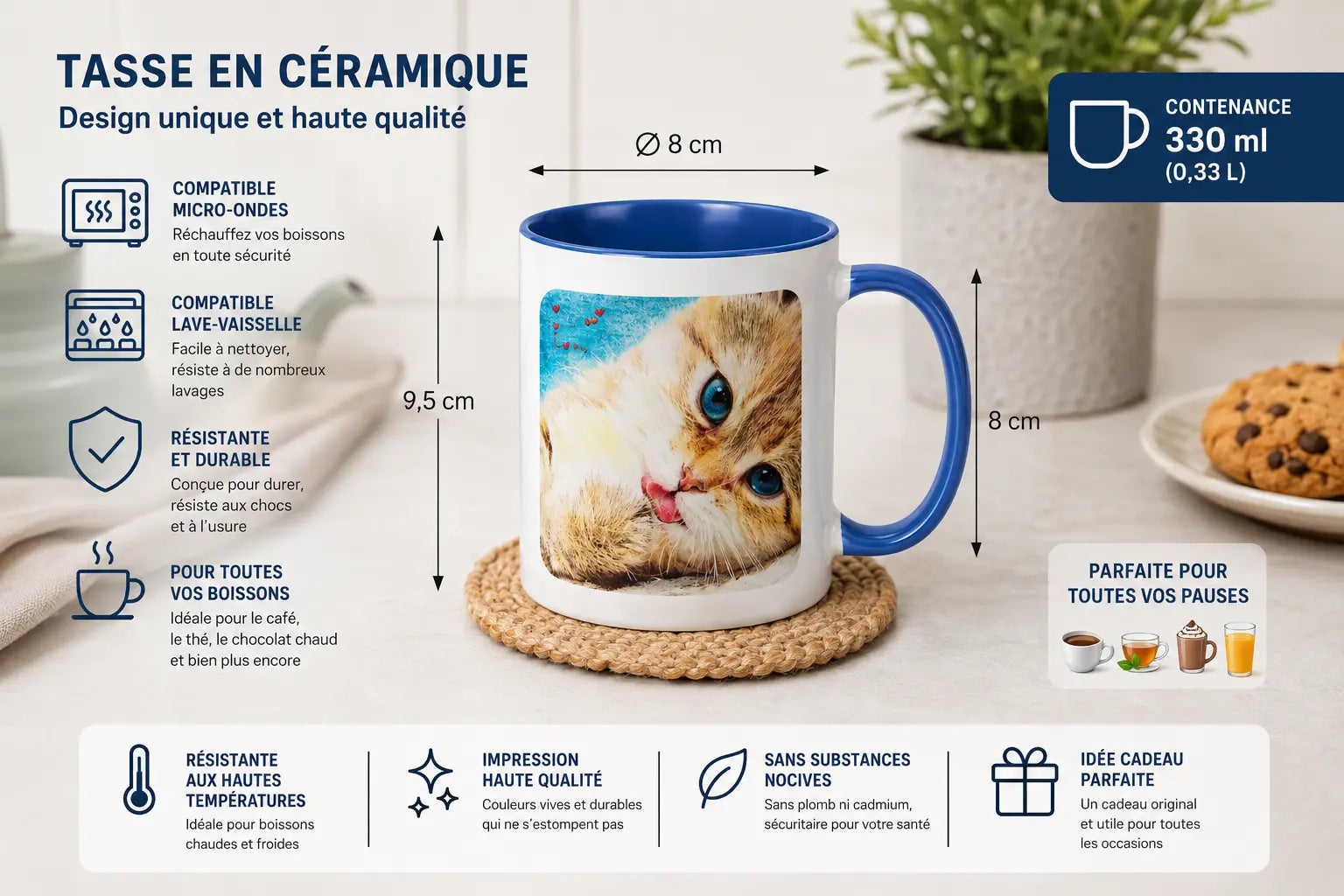 Mug : Chaton Farnaz