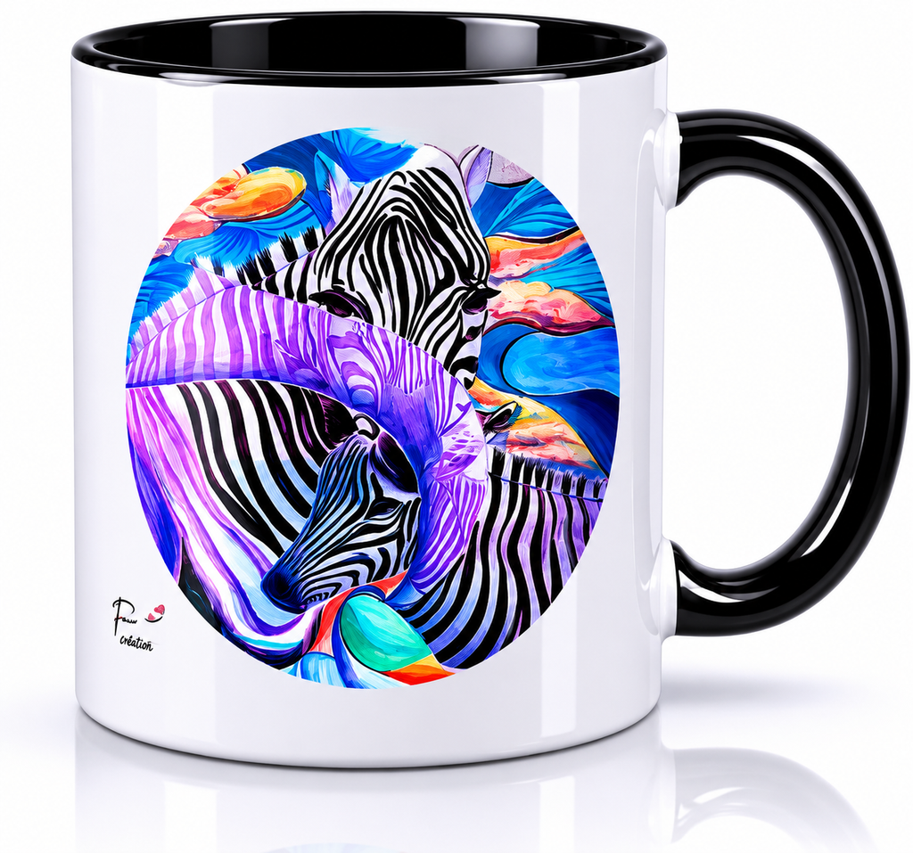 Mug : Le zèbre Farnaz